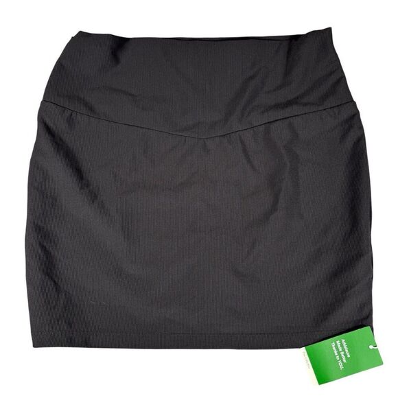 HALARA Dresses & Skirts - HALARA Sz XL Black Athleisure Play It My Way Skort Tennis Golf Mini Skirt Shorts